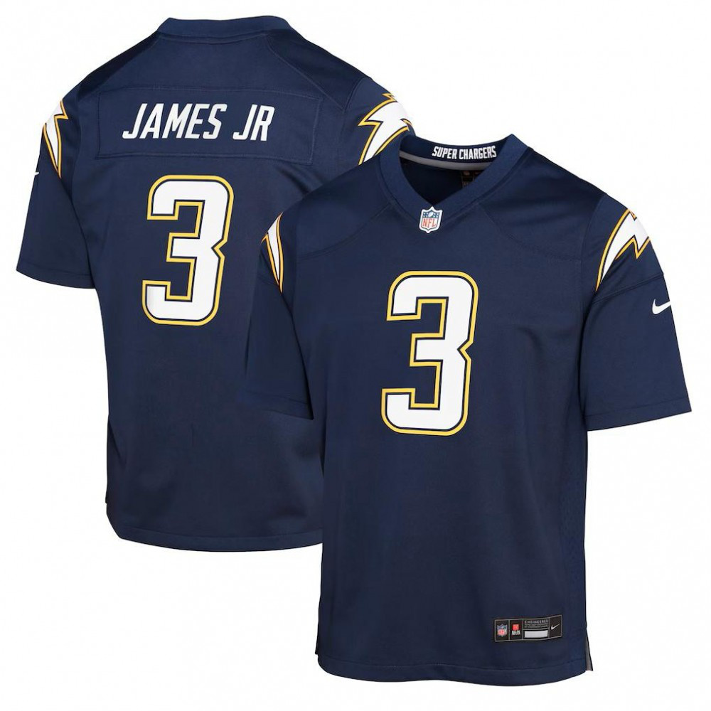 Derwin James Jr. Los Angeles Chargers Nike Youth Alternate Super Chargers Game Player Jersey - Navy-GridironStore